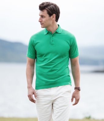 H400 men's 100% cotton polo shirt by Henbury