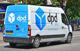 DPD courier van