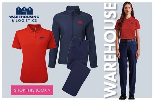 warehouse & logistics branded uniform by Aspect Corporate Clothing