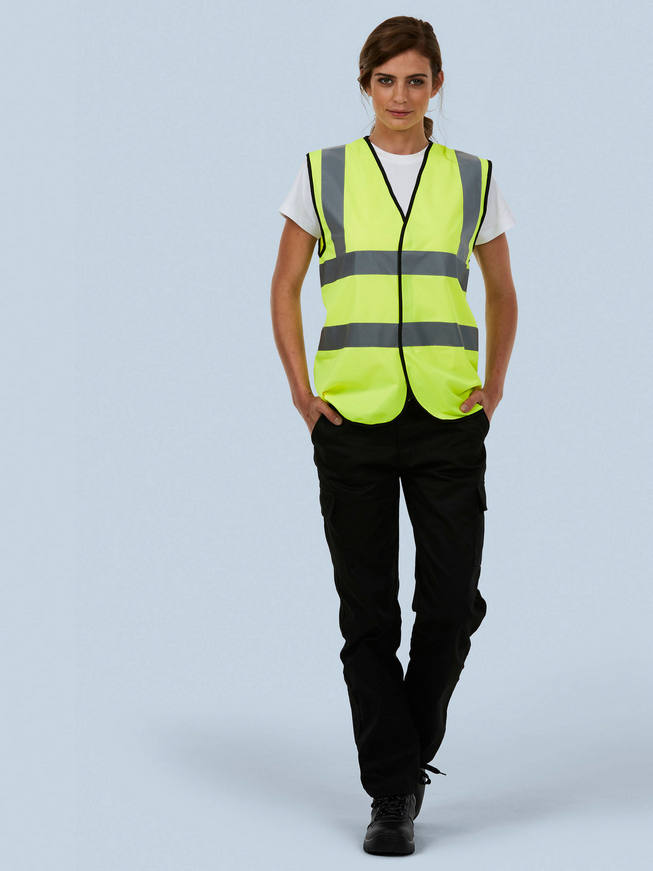 UC801 Uneek hi-viz waistcoat