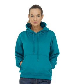 womens hoodies with printed or embroidered logos